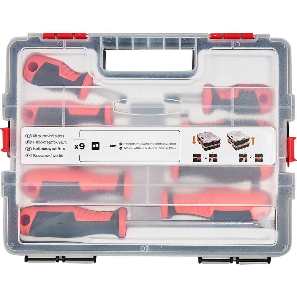 Набор отверток, 9 шт Santreyd STLM-2030393 - Вид №2