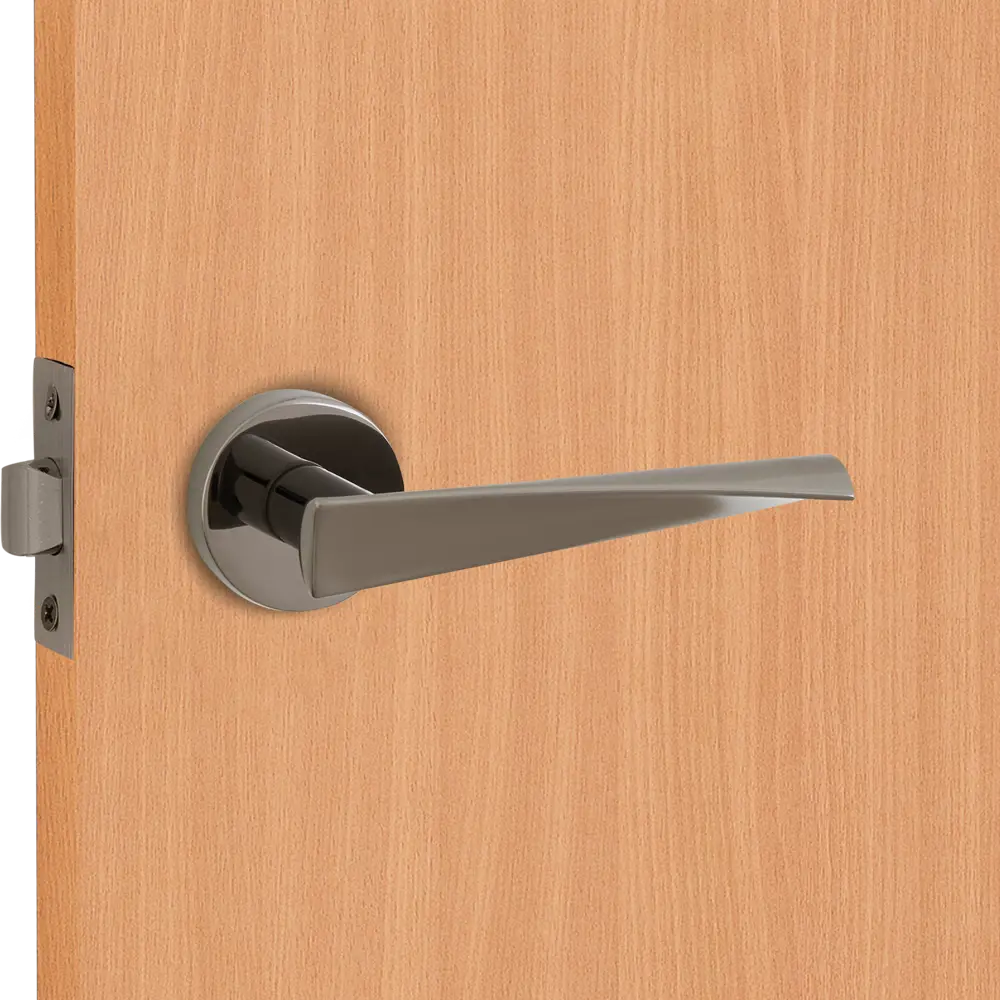 Дверные ручки 138 F комплект цвет графит 85224935 STLM-2202334 Santreyd  - Вид №5