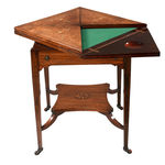 SOR27448 Эдвардианский карточный стол ijlbrown  - Вид №11