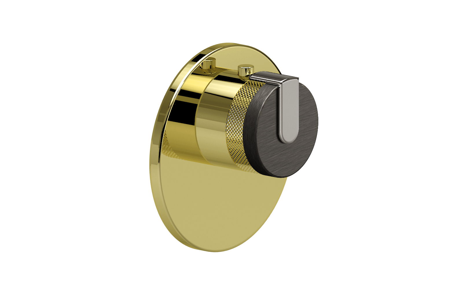 E-8027-R1BOXE-L1PC-PB-T Термостатический переключатель 3/4-Внешняя часть GRAFF MOD+