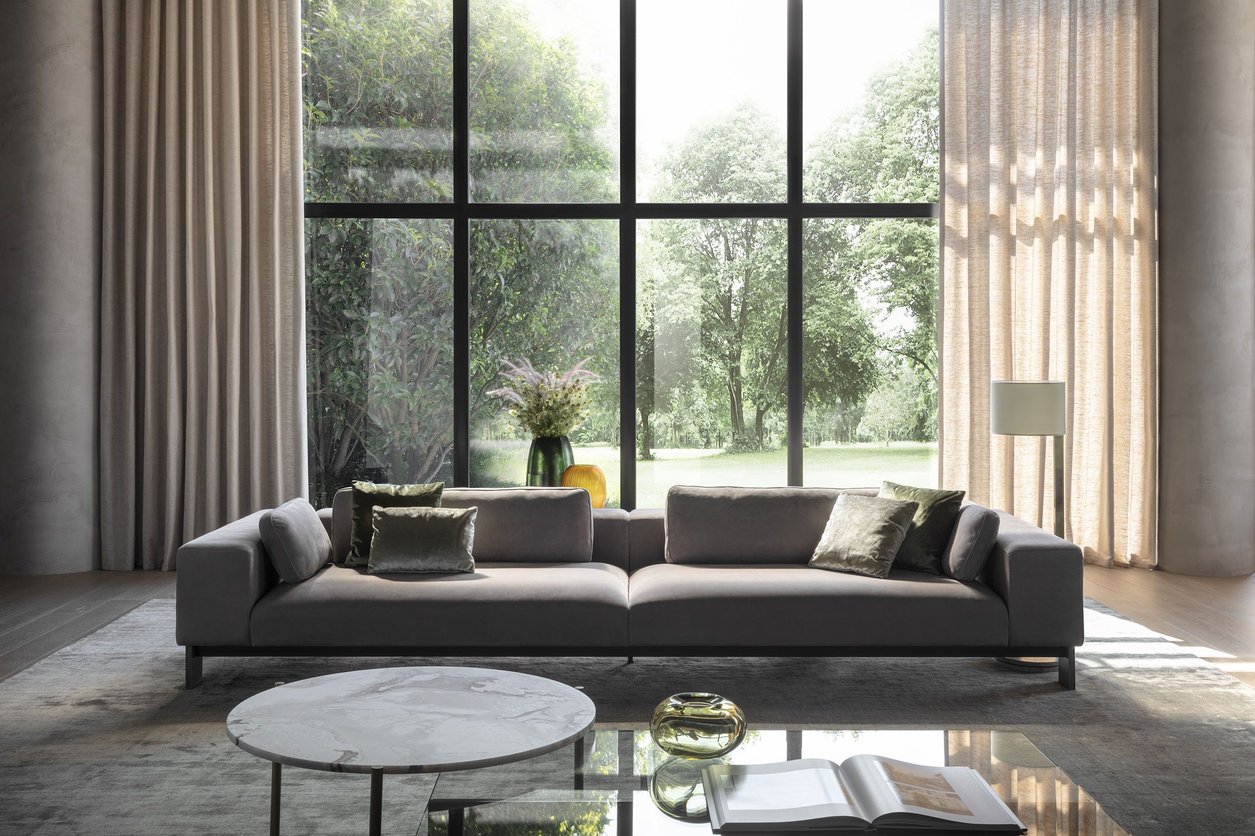 Круглый мраморный журнальный столик OAK Metronome ARCH-00102107 - Вид №8