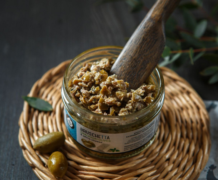 8390 Брускетта из оливок Халкидики с белым сыром Вкусляндия  - Вид №3