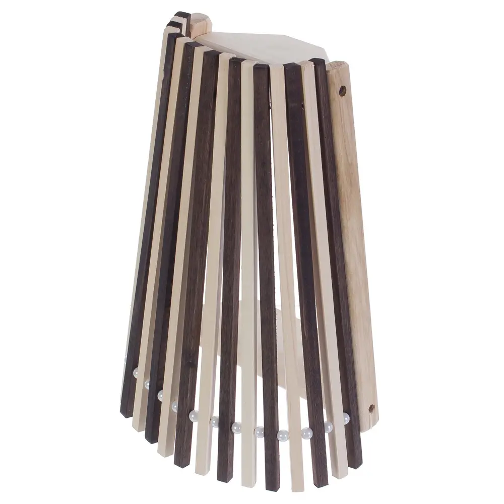 Santreyd Угловой абажур «Луч» с деревянными полосками 18850855 STLM-0013210