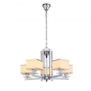 Подвесная люстра ST Luce Diritta SL187.103.05 ST LUCE ДИЗАЙНЕРСКИЕ, DIRITTA 187607 Белый