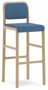 PIAVAL Высокий табурет из ткани с подставкой для ног Cameo | health & care 90