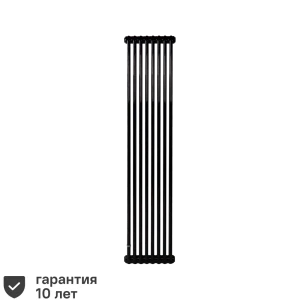 Радиатор трубчатый Irsap Tesi RT218000810A430 1735/65 8 секций боковое подключение сталь черный