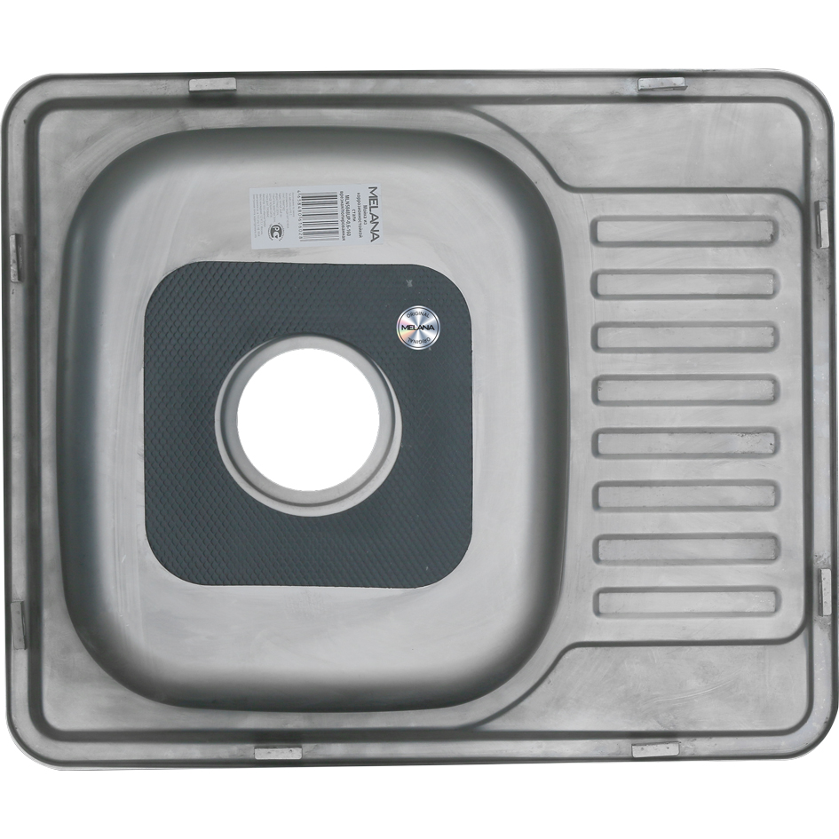 Мойка 5848 U MELANA 0,8/180 врезная прямоугольная с сифоном (089 ta *12) 089 ta (*12) - Вид №2