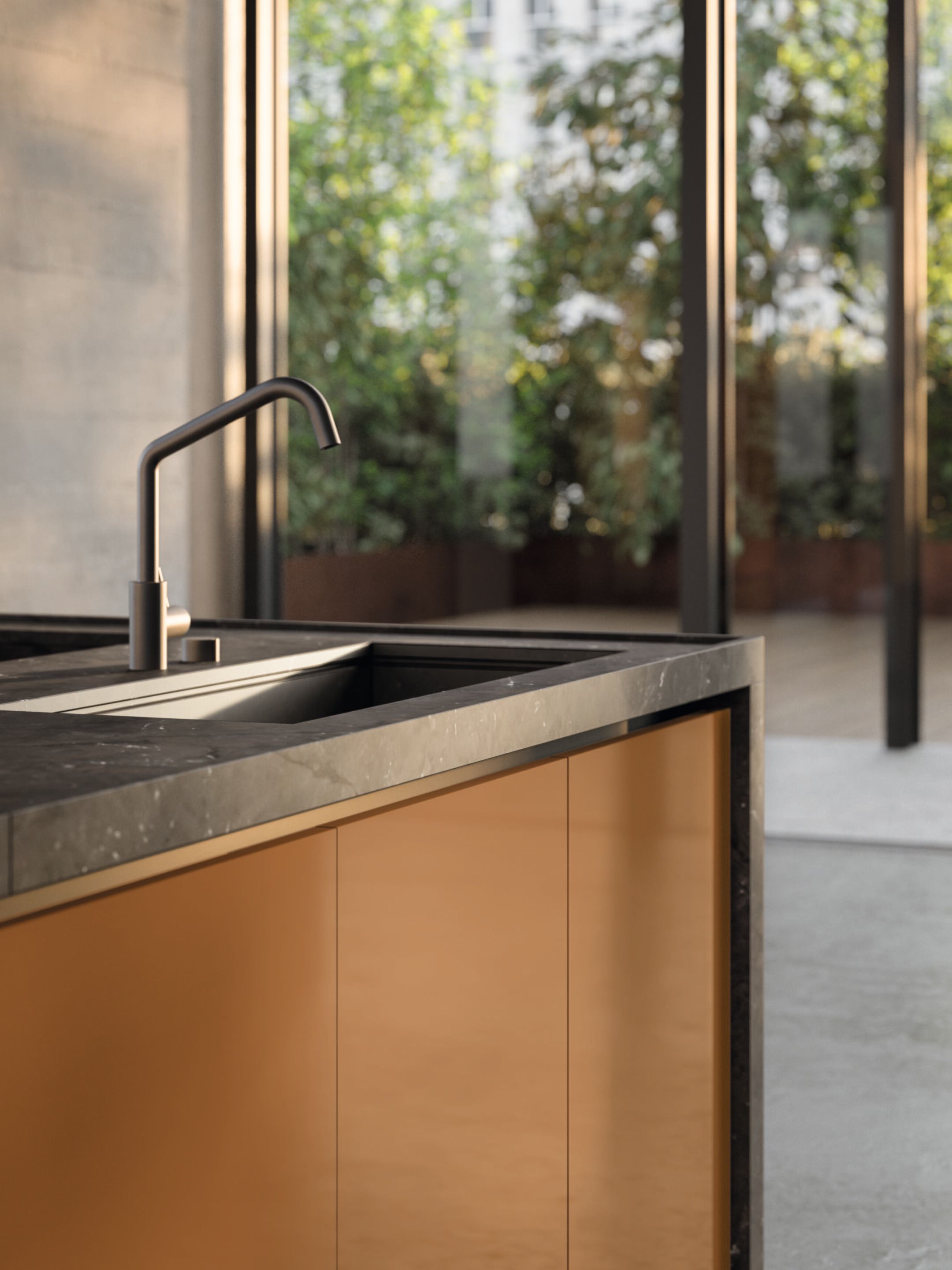 Кухня с островом Boffi XO ARCH-00108769 - Вид №5