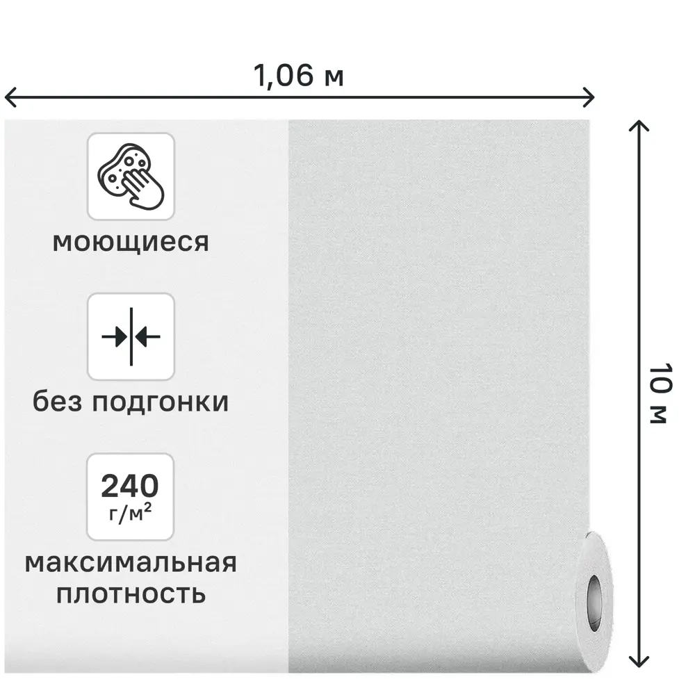 Обои флизелиновые Grandecolife Kantri 2 серо-голубые 1.06 м R207036 STLM-2085771 - Вид №1
