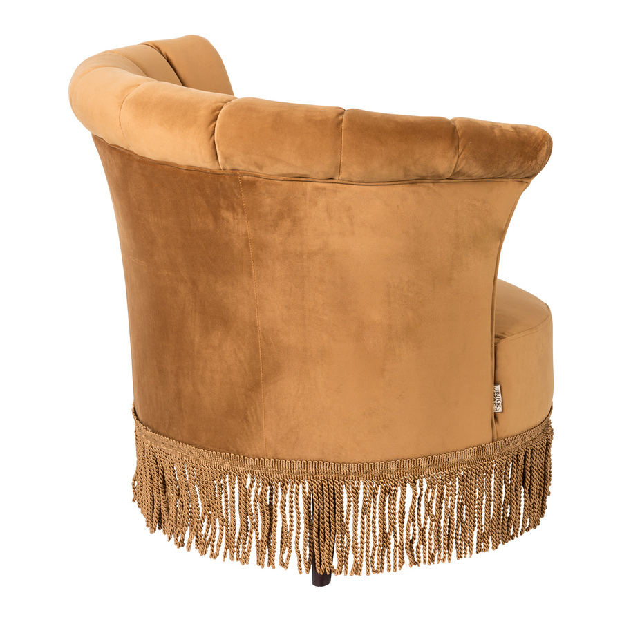 Кресло Flair золотисто-коричневое Dutchbone 3100052 - Вид №3