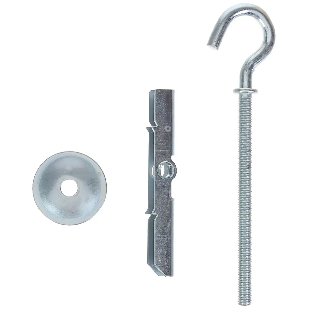 Анкер складной с полукольцом Standers оцинкованная сталь 9x62 мм 2 шт STLM-2166234