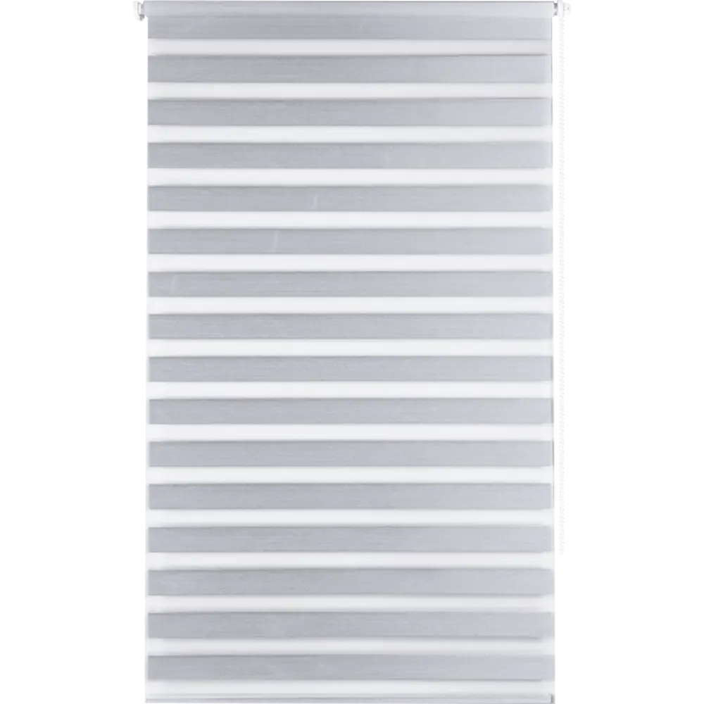Штора рулонная день-ночь блэкаут Miamoza  40x160 см серая Santreyd STLM-2147653