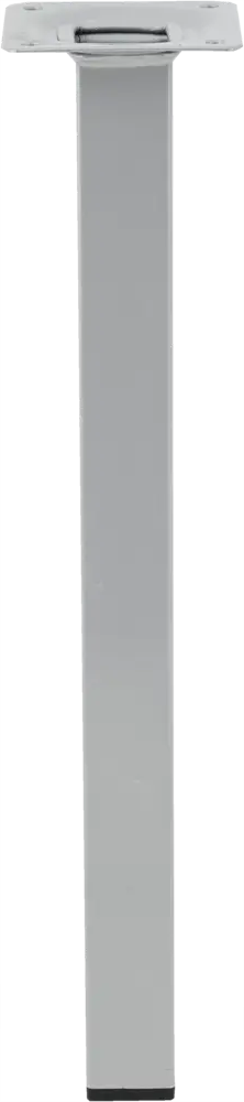 82754098 Ножка квадратная 25x25 мм высота 300 цвет серый STLM-0035487