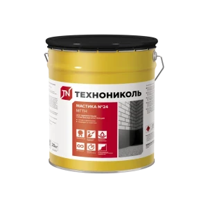 Мастика гидроизоляционная Технониколь №24 МГТН 20 кг 11902288 STLM-2036570