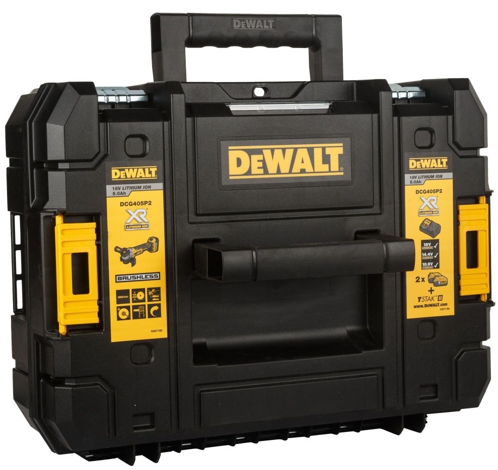 Углошлифовальная машина (УШМ) DeWalt DCG405P2-QW XR FLEXVOLТ 18/54V 5440970 STDN-0138529 - Вид №6