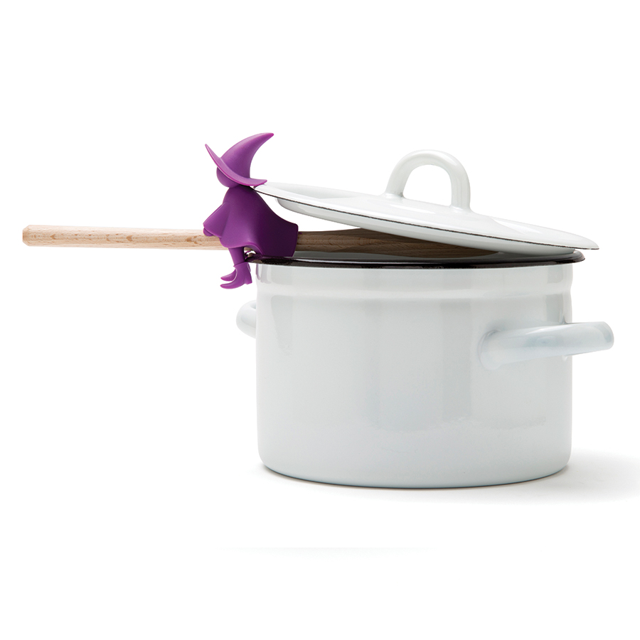 OT862 Держатель для ложки и пароотвод agatha фиолетовый OTOTO  - Вид №1