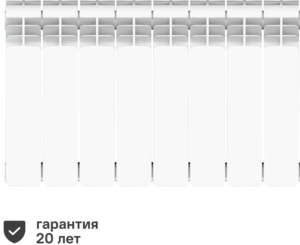 Equation Aluminium - алюминиевый радиатор отопления 8 секций для эффективного обогрева 18360653