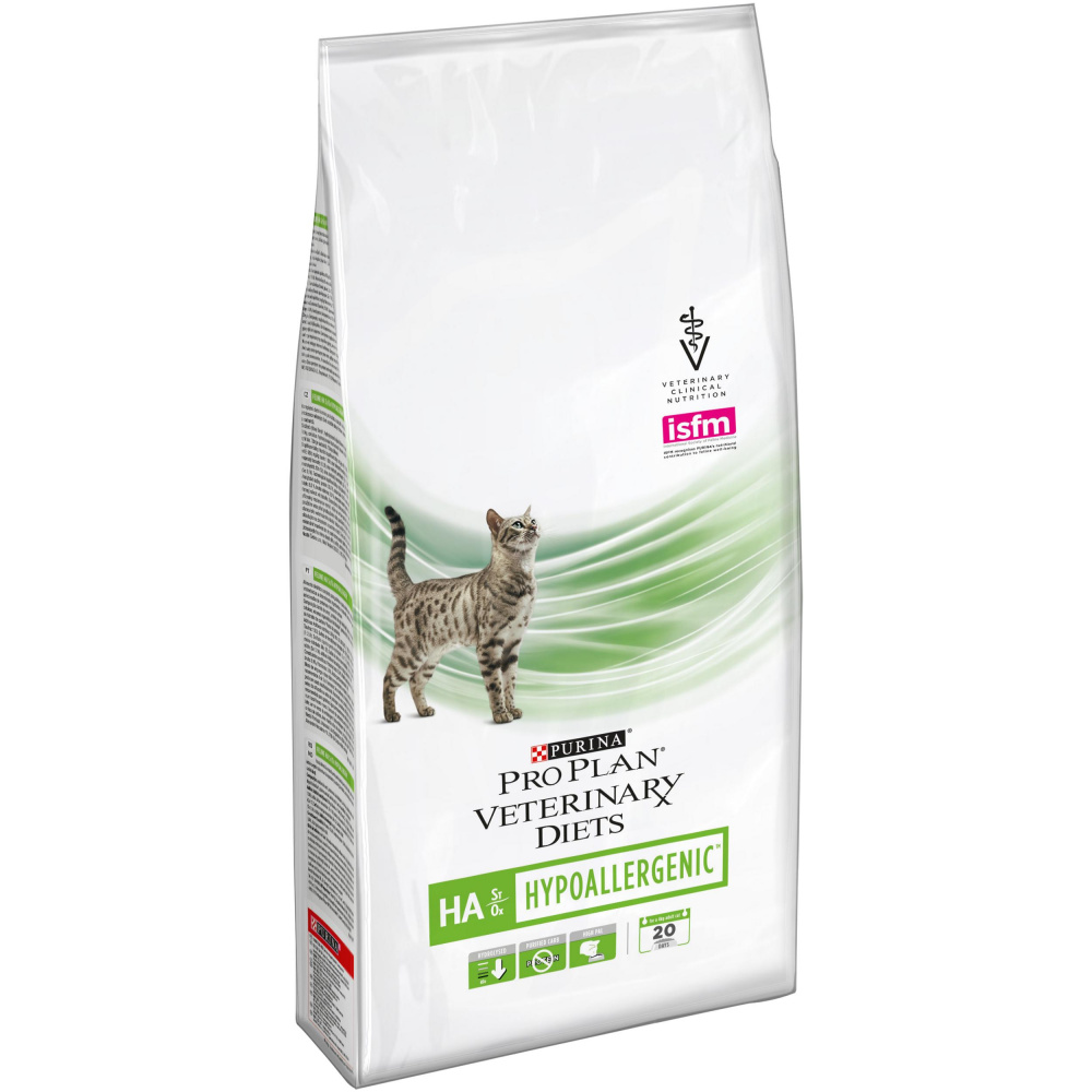 ПР0033156 Корм для кошек Veterinary Diets HA St/Ox для снижения пищевой непереносимости, сух. 1,3кг Pro Plan  - Вид №8