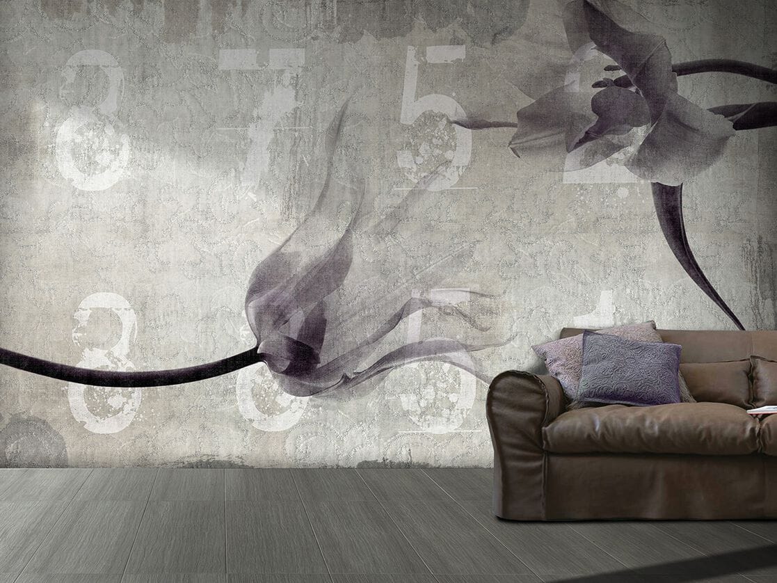 Виниловые или стекловолоконные обои N.O.W. Edizioni CANVAS / FLOWER IN LOVE ARCH-00138152