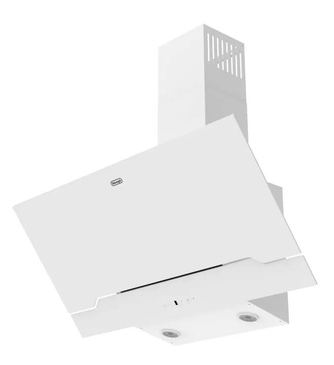 9067485 Вытяжка наклонная DeLonghi Linea 915 ВB белый/белый STDN-0028716 - Вид №1