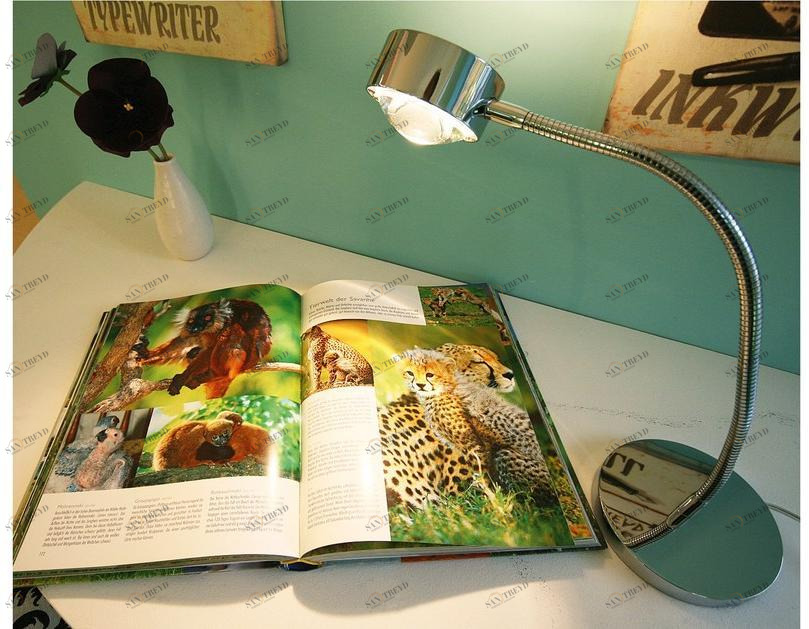 Top Light Настольная лампа из металла с гибким кронштейном Puk flexlight sun-id-1449262