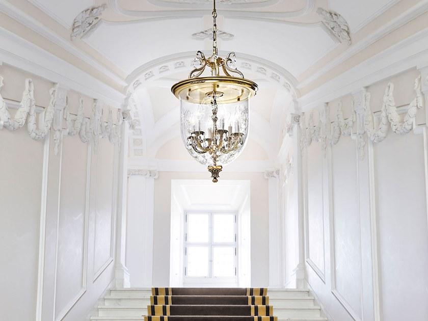 Possoni Illuminazione Атласный фонарь со стеклом и кристаллами swarovski® Victoria 1975/6 - Вид №1