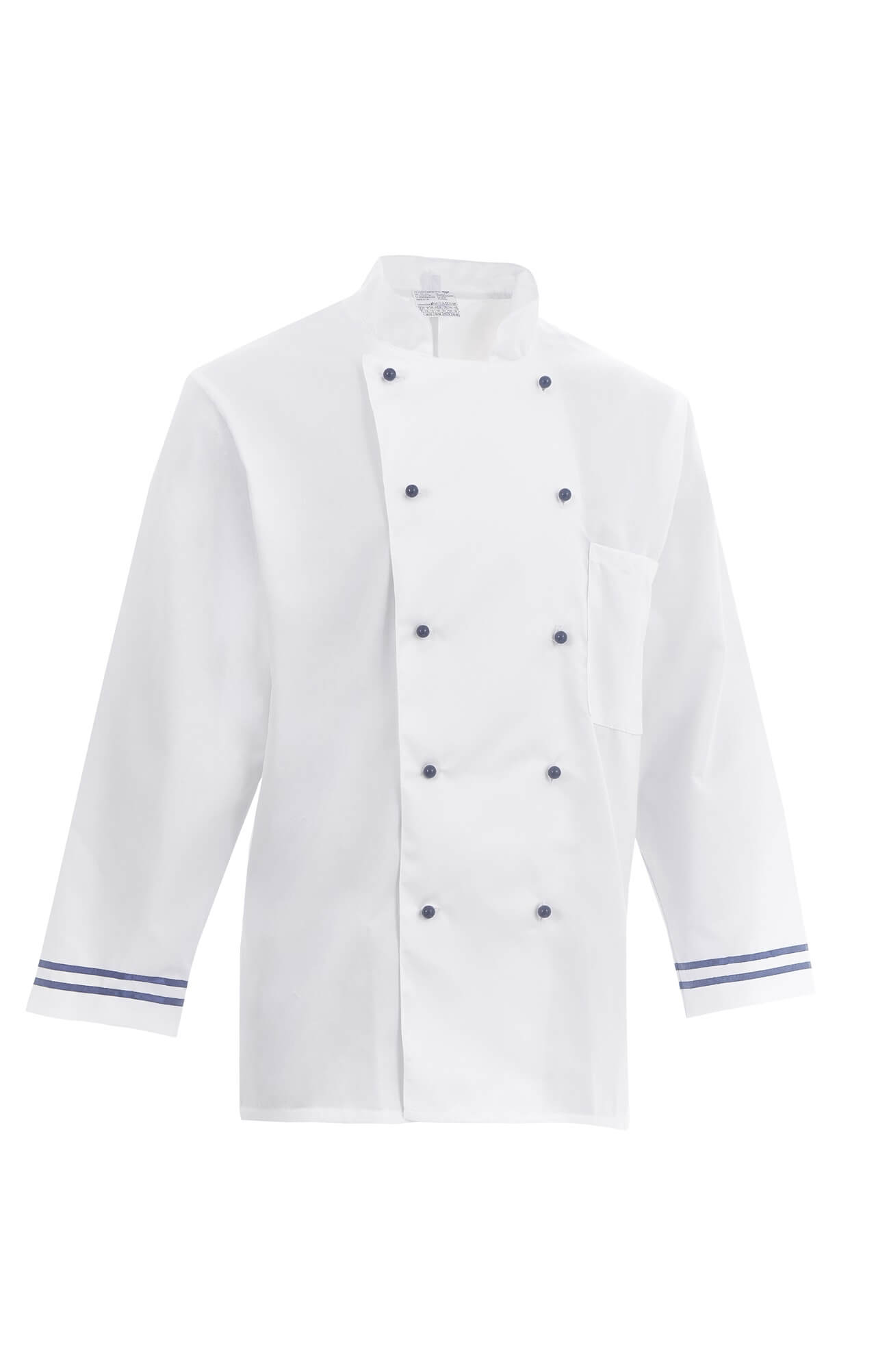 64721 Куртка поварская "Люкс-Лайт" синяя полоска  Повар  размер 60-62/182-188 Спецодежда  - Вид №2