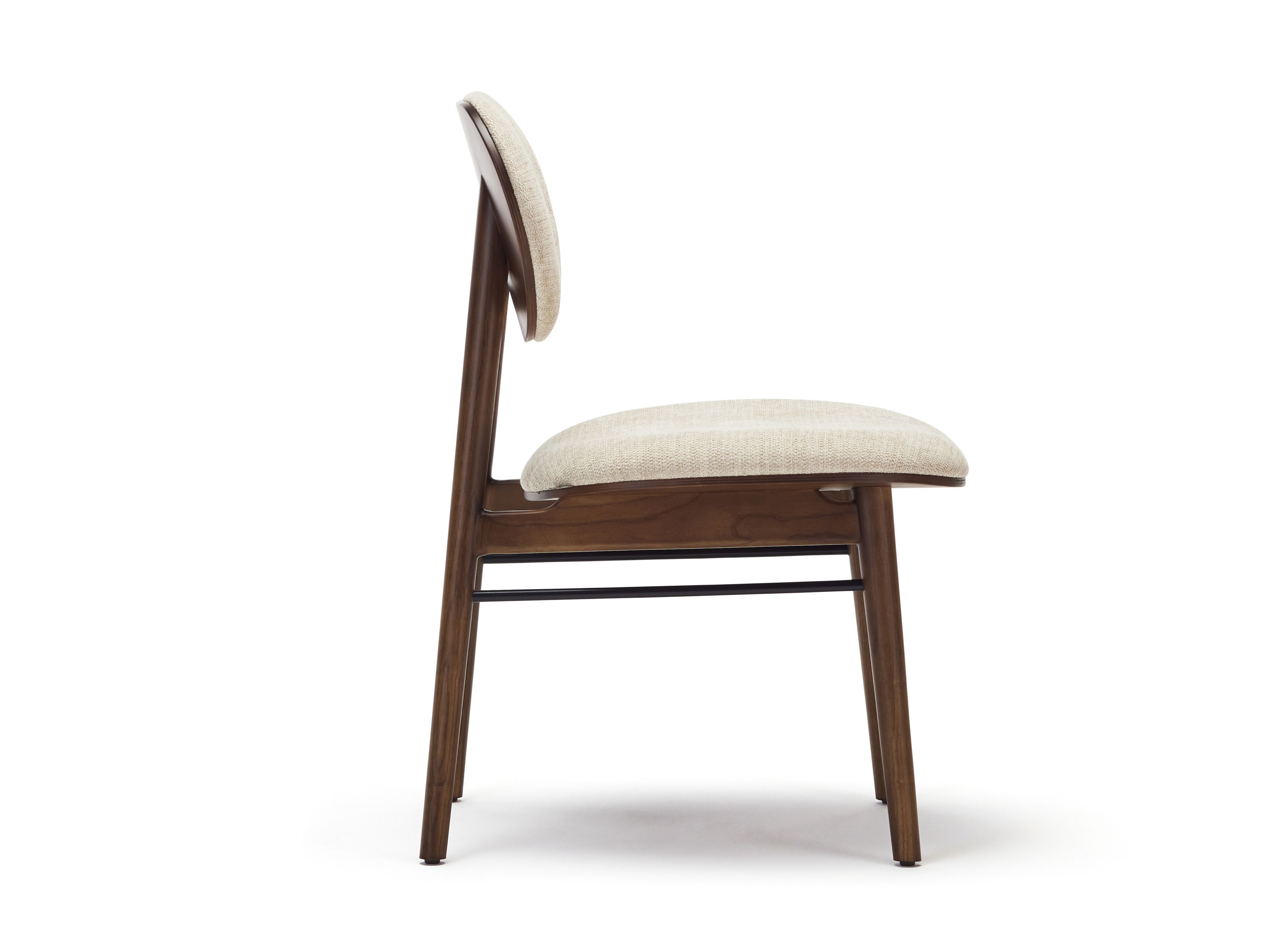 Стул из ясеня и ткани Papell Design Zoe ARCH-00051975 - Вид №4