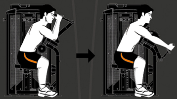 HTE1200 Steel flex hope hte1200 трицепс машина Steel Flex Hope - Вид №1