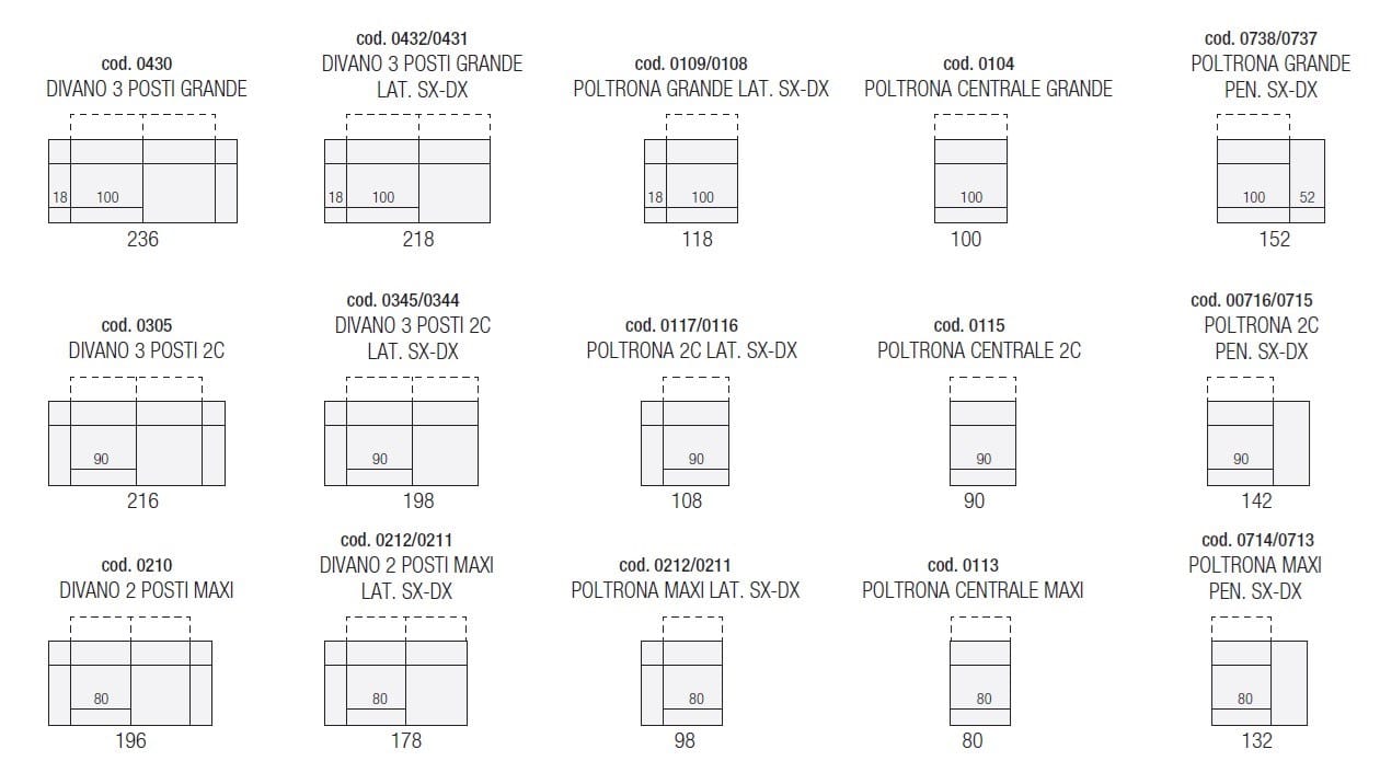 3-местный тканевый диван с полуостровом Egoitaliano FENG ARCH-00022624 - Вид №6