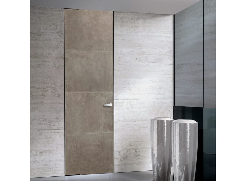 Кожаная распашная дверь Longhi Aluminiun Chic-Doors ARCH-00078870