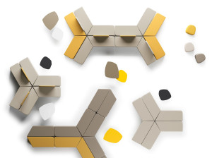 Модульный тканевый диван