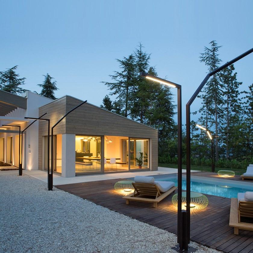 Vibia Светодиодный садовый светильник из стали Palo alto sun-id-1455458 - Вид №8