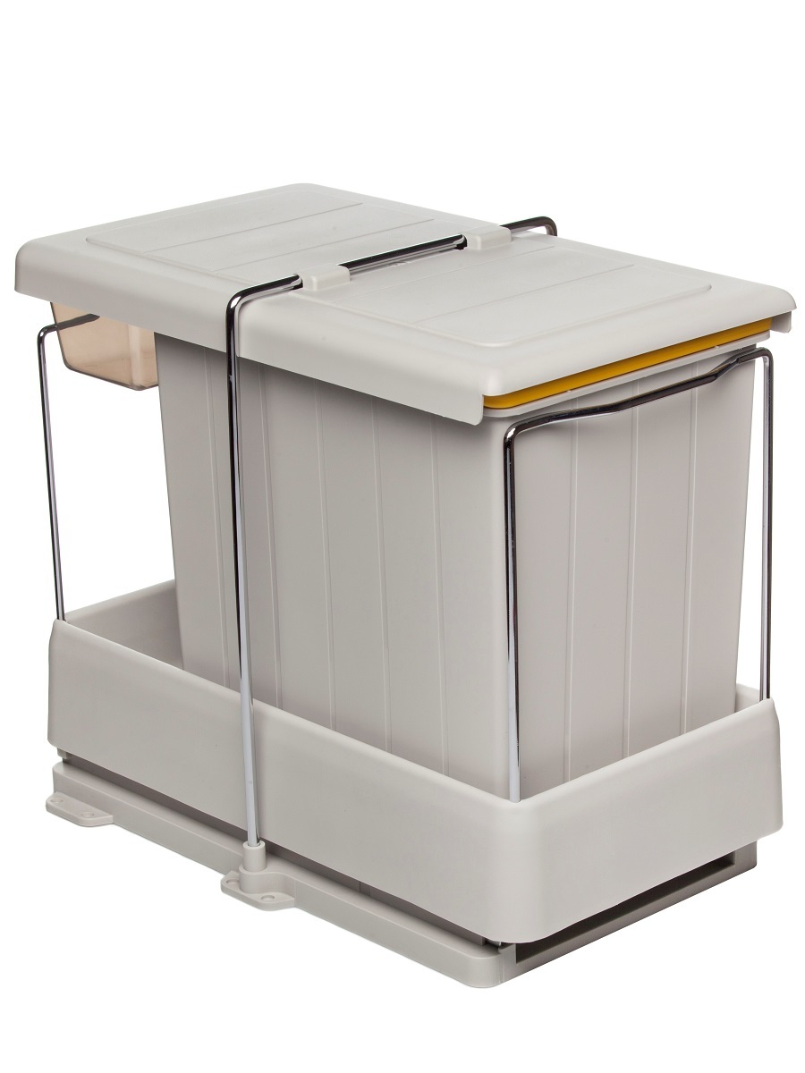 Контейнер для мусора на дверцу Gamma 400/17 Light Grey NAVAKO 10015 - Вид №1