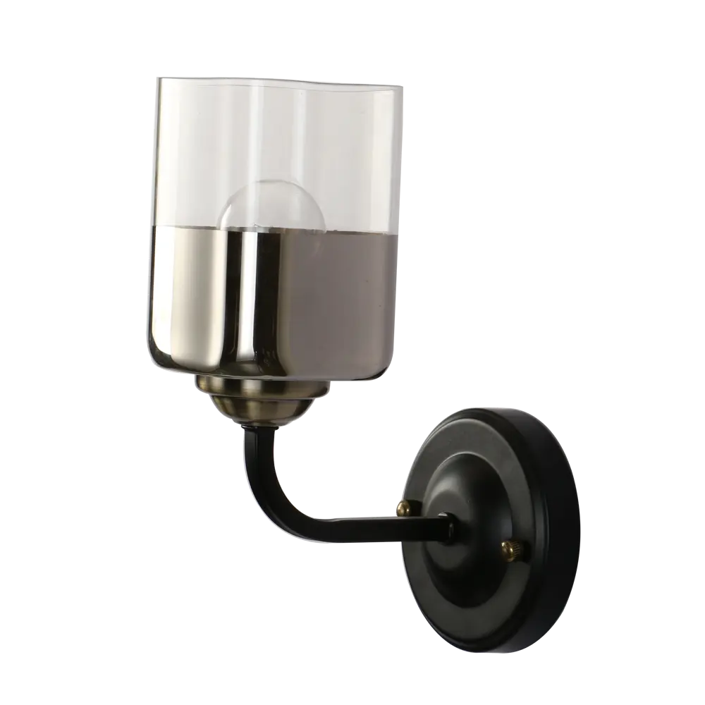 Светильник настенный Jlight Jada 3175/1W E27 60 В цвет черный/бронзовый 83279084 STLM-2067069 