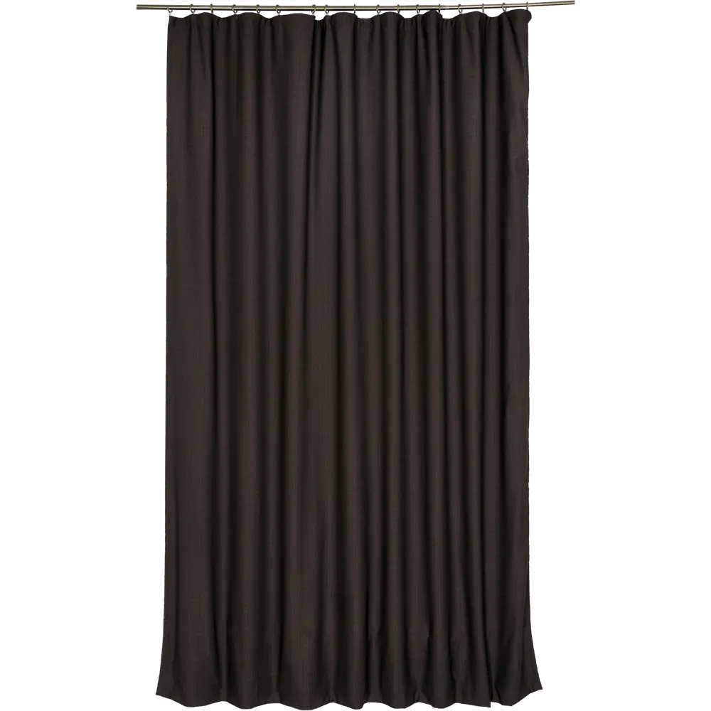 Штора на ленте «Лён», 200х300 см, цвет коричневый AMORE MIO STLM-2067992