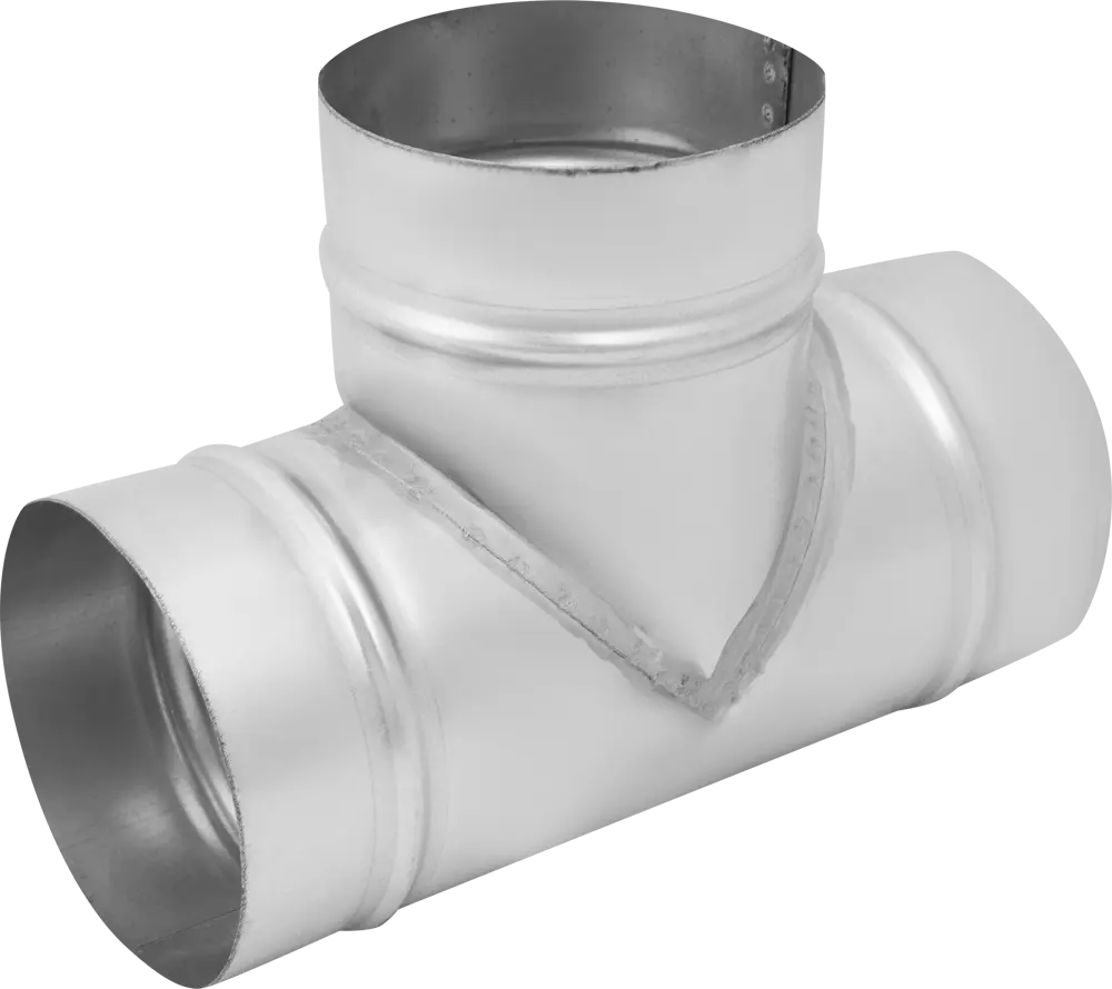 Тройник ORE для круглых воздуховодов 125 мм - надежное соединение вентиляционных систем 82509327