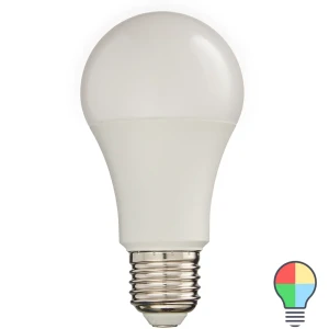 Лампа умная светодиодная Wi-Fi Ledvance Smart Plus E27 220-240 В 9 Вт груша матовая 806 лм изменение цвета RGB