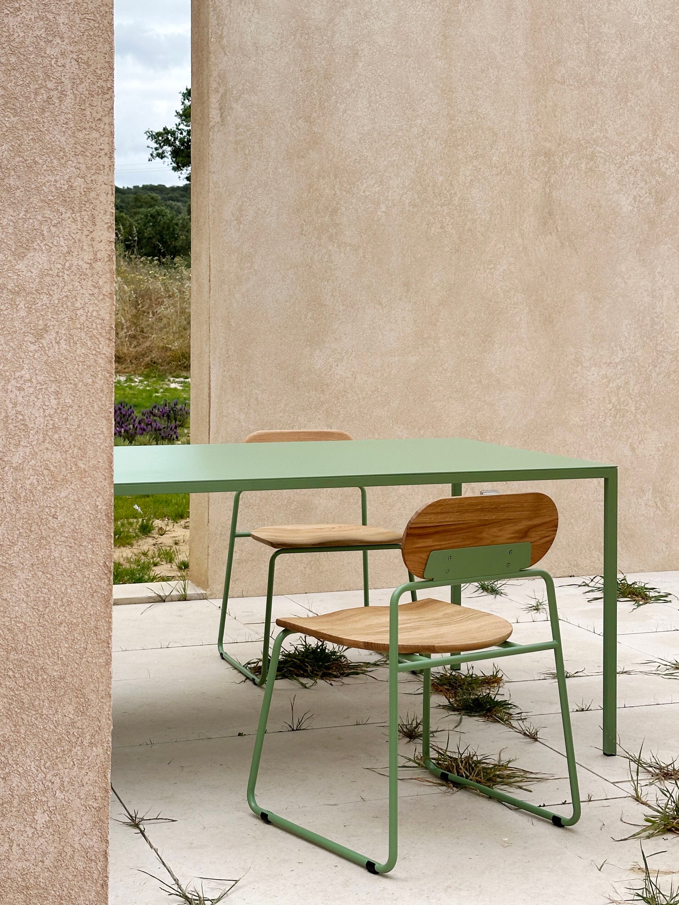 Прямоугольный стол из переработанного алюминия Branca Lisboa CUBA ARCH-00083940 - Вид №10