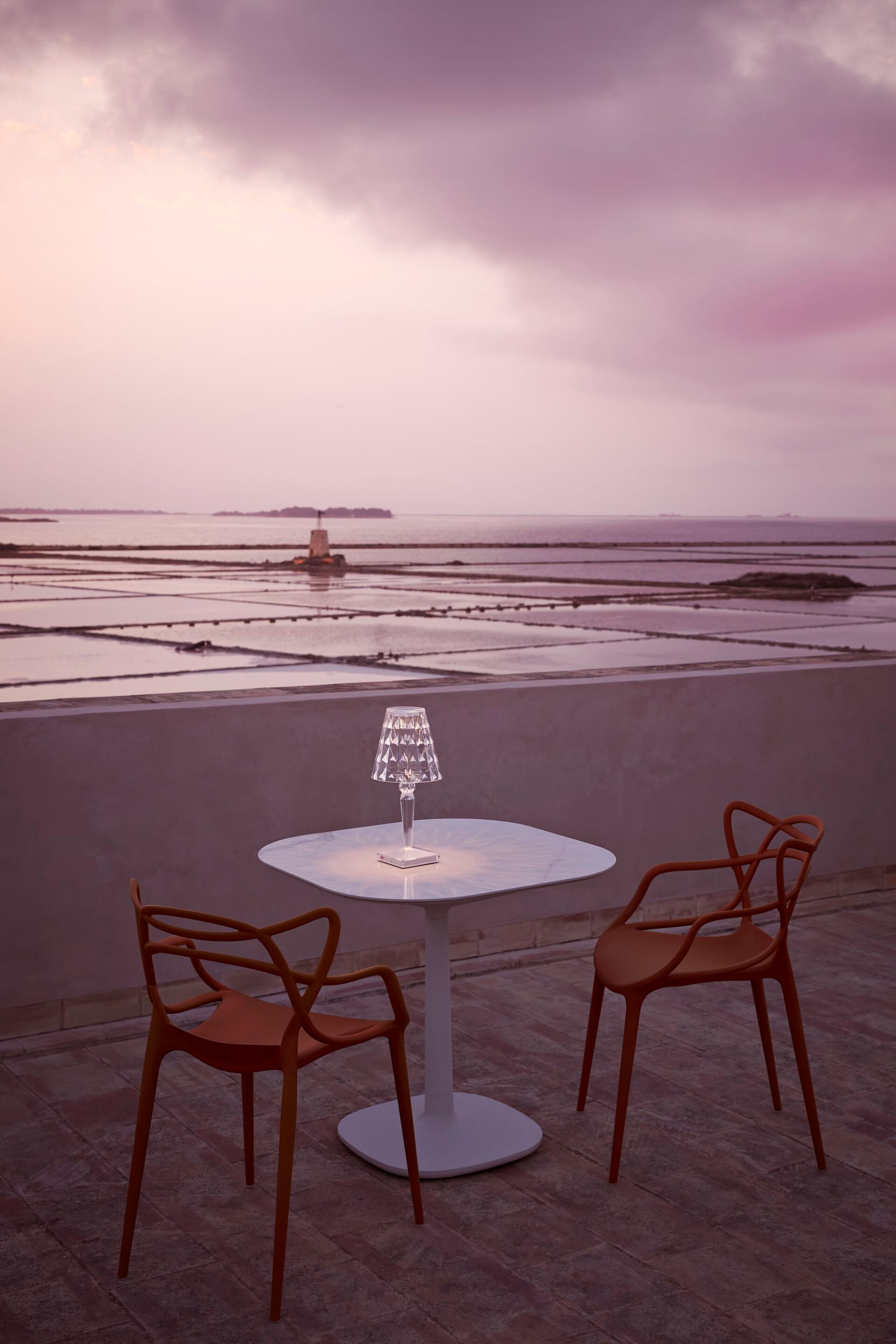 Штабелируемый стул из инженерного пластика с подлокотниками Kartell Masters ARCH-00054309 - Вид №32