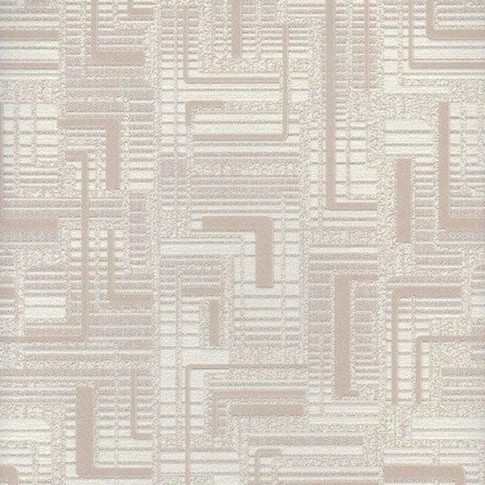 Обои Palitra Home Labirint - геометрическая элегантность в бежевых тонах 14777339 STLM-0005102 - Вид №1