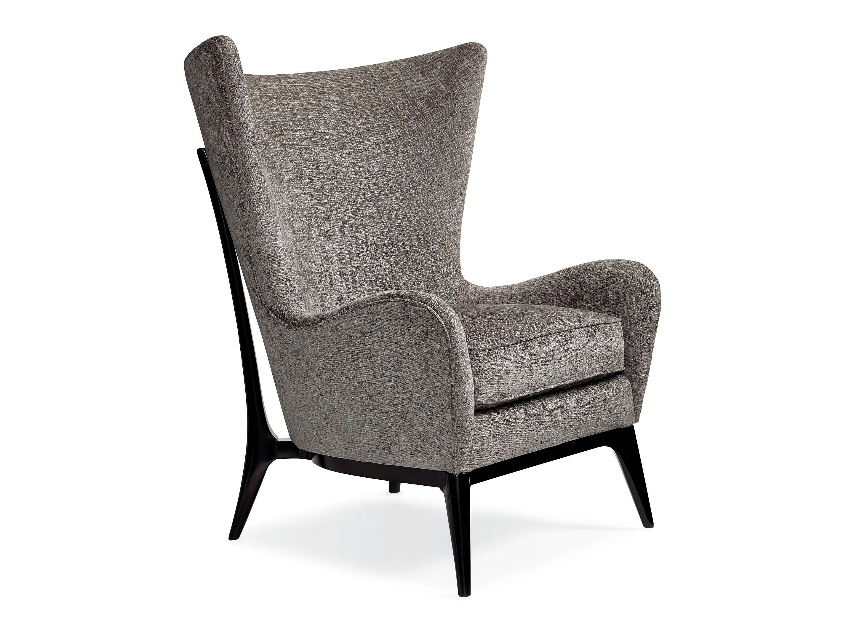 Тканевое кресло с подлокотниками с высокой спинкой Caracole WHATS NEW PUSSYCAT? ARCH-00035994 - Вид №9