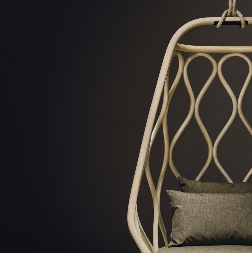 EXPORMIM Подвесное кресло-качалка из ротанга Nautica T060 - Вид №8