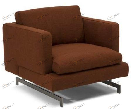 Natuzzi Кресло из ткани с подлокотниками Jeremi sun-id-1489049