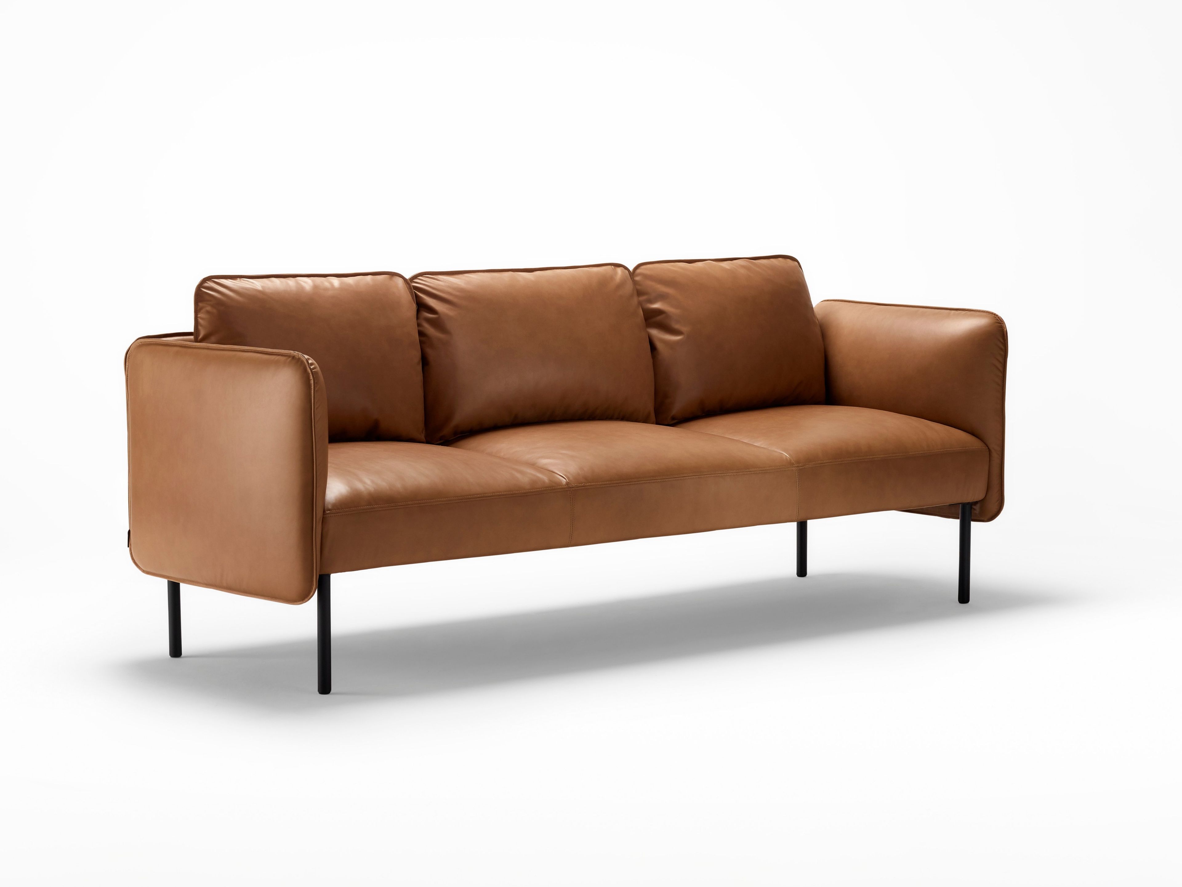 3-местный кожаный диван Ross Gardam Adapt ARCH-00035943 - Вид №1