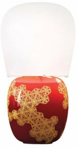 KUNDALINI Настольная лампа из керамики и опалового стекла