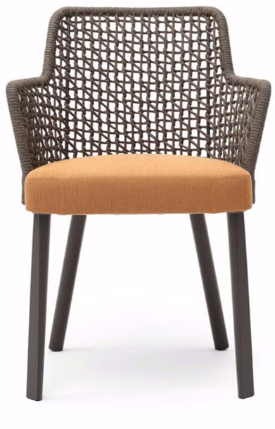 Varaschin Садовое кресло из веревки с подлокотниками Emma 236p1 - Вид №1