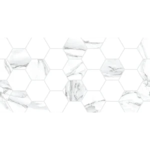 Плитка облицовочная Alma Ceramica Vegas 24.9x50 см 1.1205 м² цвет белый