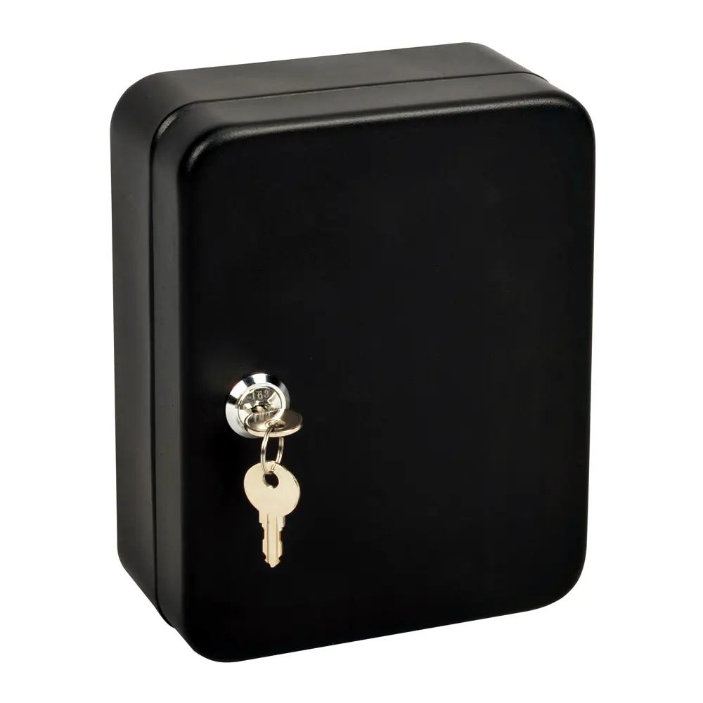 Шкаф для ключей сталь 20×16 см 20 ключей цвет черный DILWIS STLM-2021254