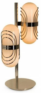 Visionnaire Настольная лампа с прямым светом из дутого стекла Floro